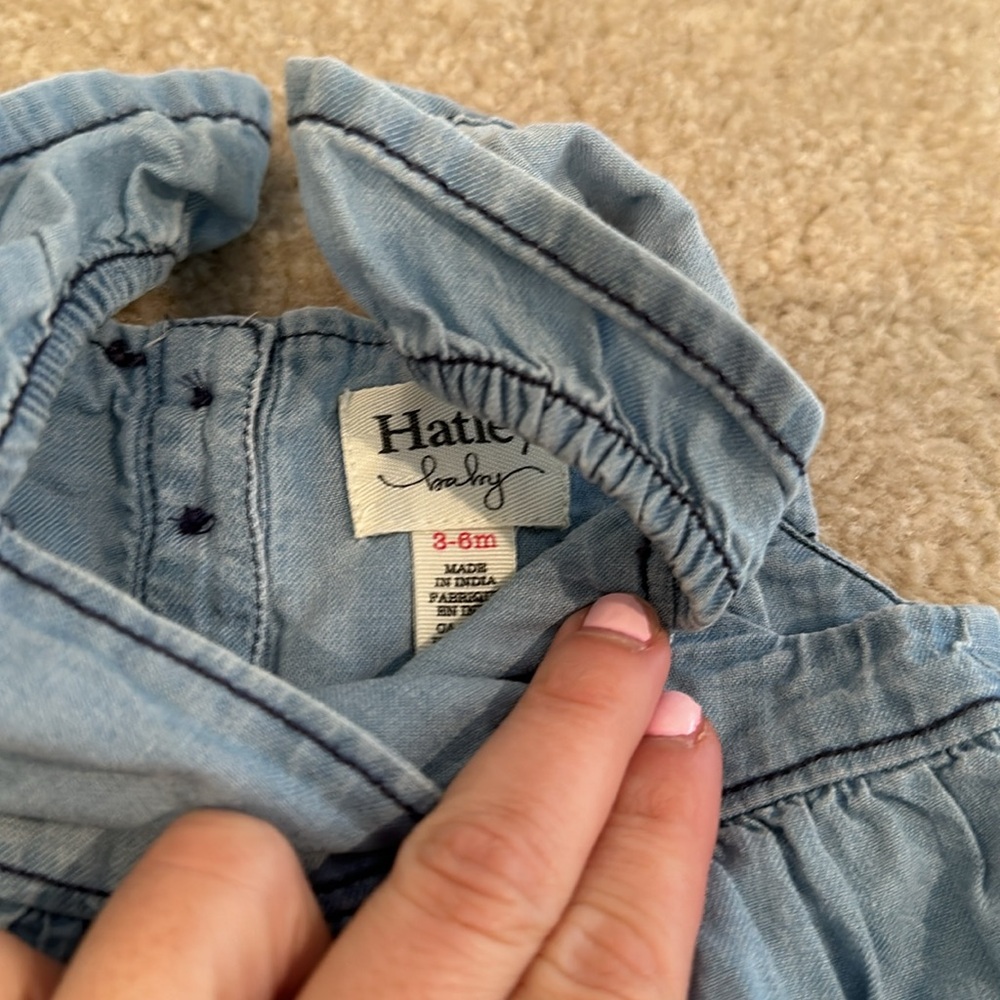 Hatley chambray set - Picture 2 of 3